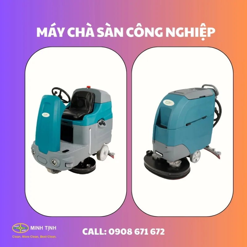 Máy chà sàn công nghiệp Minh Tịnh