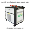 Máy tẩy sơn bằng laser 3000W Sauber công nghệ Continuous CW